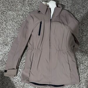 Cole haan waterproof Women's Stylish Ski Jacket in Taupe